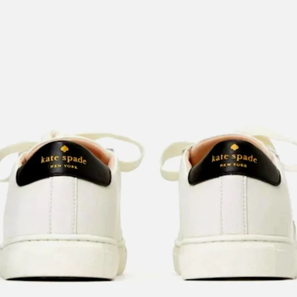 Kate Spade White and Black Sneakers - Picture 3 of 7